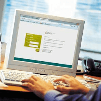Acesso prático aos resultados de forma digital